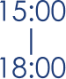 15:00|18:00
